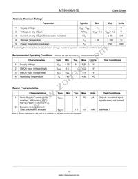 MT9160BS1 Datasheet Page 19