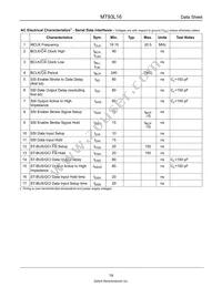 MT93L16AQ1 Datasheet Page 19