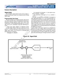 MT9M001C12STC-TP Datasheet Page 17