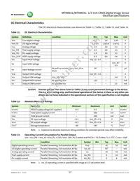 MT9M031D00STMC24BC1-200 Datasheet Page 17