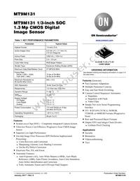 MT9M131C12STC-DP Datasheet Cover