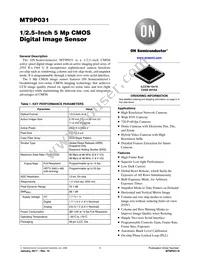MT9P031D00STMC18BC1-200 Datasheet Cover