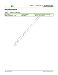 MT9P111D00STCK28AC1-200 Datasheet Page 2