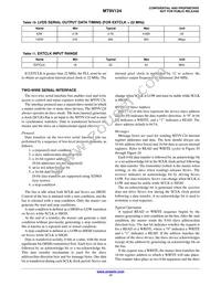 MT9V124D00STCK22DC1-200 Datasheet Page 17