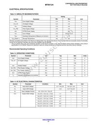 MT9V124D00STCK22DC1-200 Datasheet Page 21