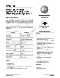 MT9V124EBKSTC-CP Datasheet Cover