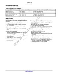 MT9V127IA3XTC-DP1 Datasheet Page 4