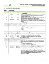 MT9V136W00STCK22BC1-750 Datasheet Page 13