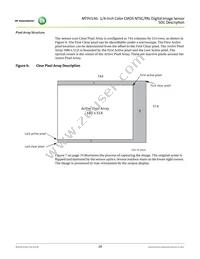 MT9V136W00STCK22BC1-750 Datasheet Page 18