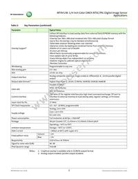 MT9V138C12STC-DR Datasheet Page 2