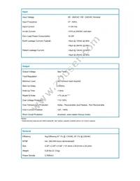 MTA040009A Datasheet Page 2