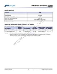 MTA4ATF25664HZ-2G6B1 Datasheet Page 2