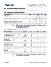 MTA4ATF25664HZ-2G6B1 Datasheet Page 17