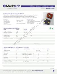 MTAPD-07-001 Datasheet Cover
