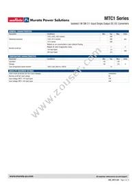 MTC1S2412MC-R7 Datasheet Page 2