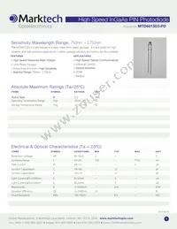 MTD6013D3-PD Datasheet Cover