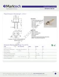 MTE0012-095-IR Datasheet Cover