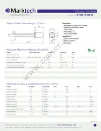 MTE0013-525-IR Datasheet Cover