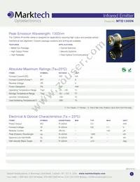 MTE1300N Datasheet Cover