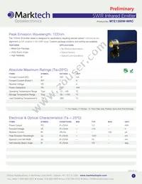 MTE1300W-WRC Datasheet Cover