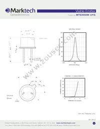 MTE2056W-UYG Datasheet Page 2