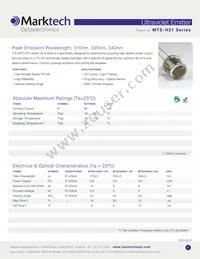 MTE310H21-UV Datasheet Cover