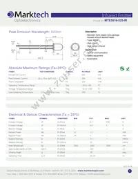 MTE5016-525-IR Datasheet Cover