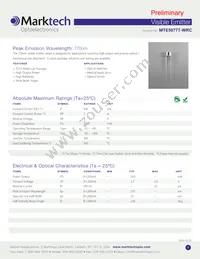 MTE5077T-WRC Datasheet Cover