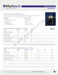 MTE5270P Datasheet Cover