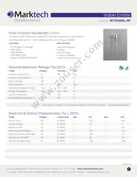 MTE6000L-HP Datasheet Cover