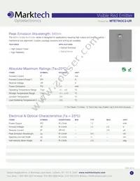 MTE7063C2-UR Datasheet Cover