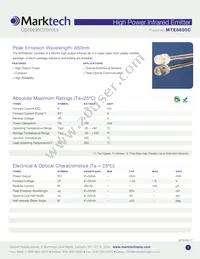 MTE8600C Datasheet Cover