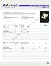 MTE8600CP Datasheet Cover