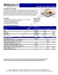 MTG7-001I-XML00-RGBW-BC02 Datasheet Cover