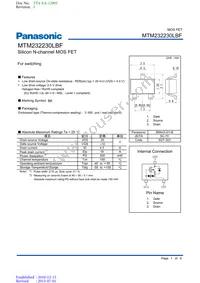 MTM232230LBF Datasheet Cover
