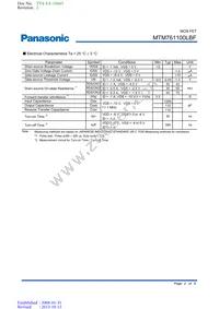 MTM761100LBF Datasheet Page 2