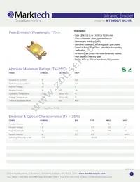 MTSM0077-843-IR Datasheet Cover