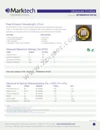 MTSM405UV-D5120S Datasheet Cover
