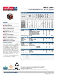 MTU2S2405MC-R Datasheet Cover