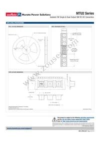 MTU2S2405MC-R Datasheet Page 10