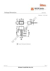 MU20-5101 Datasheet Page 11