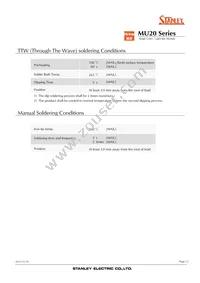 MU20-5101 Datasheet Page 12