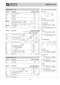 MUBW10-12A7 Datasheet Page 2