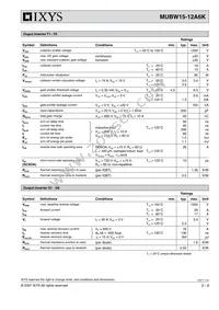 MUBW15-12A6 Datasheet Page 2