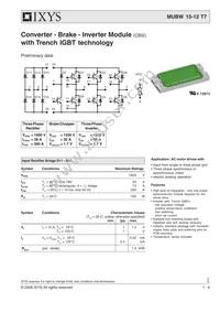 MUBW15-12T7 Datasheet Cover