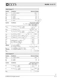 MUBW15-12T7 Datasheet Page 3