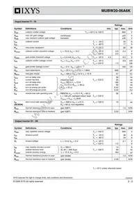 MUBW20-06A6 Datasheet Page 2