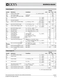 MUBW20-06A6 Datasheet Page 3