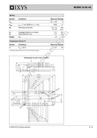 MUBW25-06A6 Datasheet Page 4