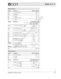 MUBW25-12T7 Datasheet Page 3